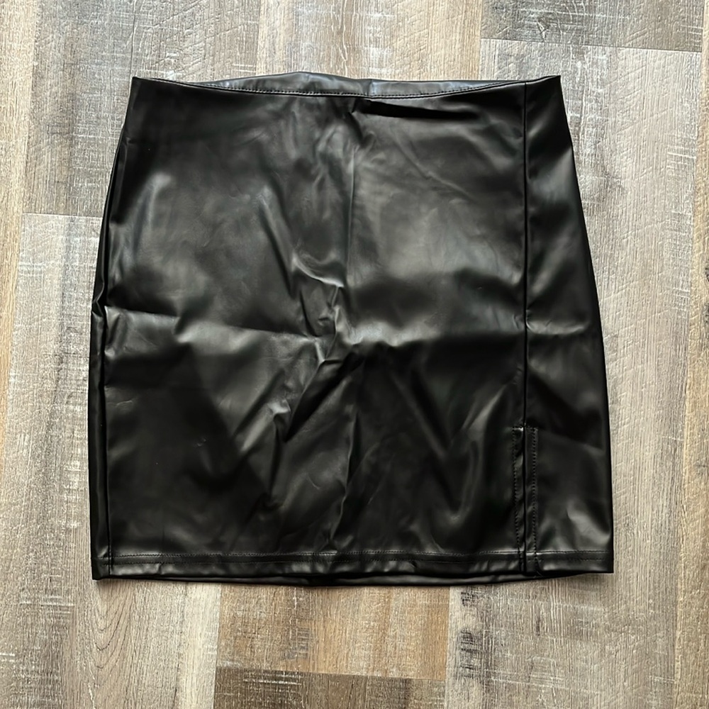 Leather Skirt